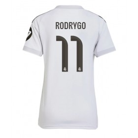 Damen Fußballbekleidung Real Madrid Rodrygo Goes #11 Heimtrikot 2025-26 Kurzarm